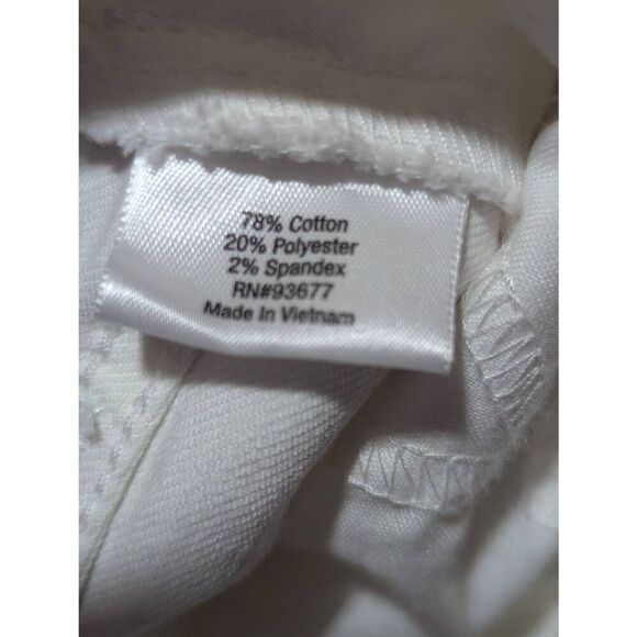 St. John's Bay Women's White Solid Skinny Leg Mid-Rise Jeans Size 22W NWT - Picture 7 of 8